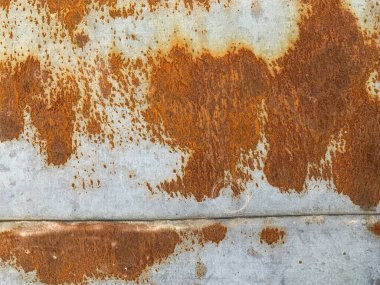 Paslı metal yüzey dokusu. Paslı Arkaplan