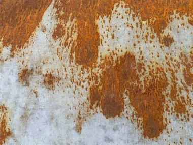 Paslı metal yüzey dokusu. Paslı Arkaplan