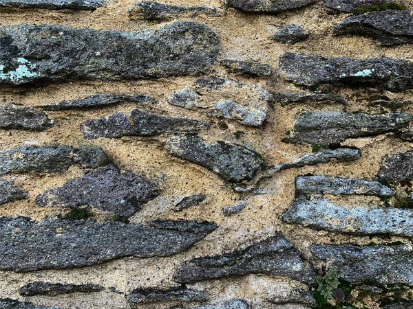 Pedra Velha Parede Fundo — Fotografia de Stock