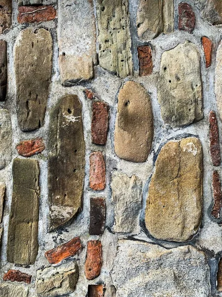 Viejo Muro Piedra Fondo — Foto de Stock