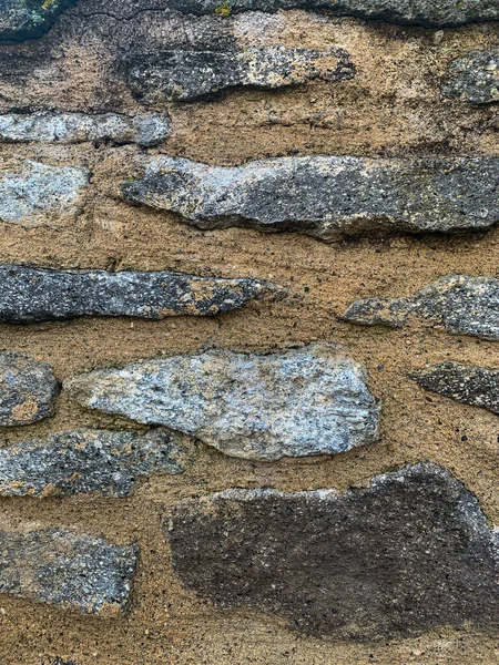 Viejo Muro Piedra Fondo — Foto de Stock