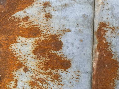 Paslı metal yüzey dokusu. Paslı Arkaplan