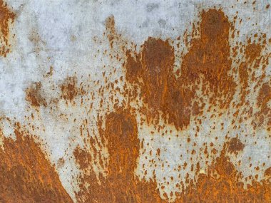 Paslı metal yüzey dokusu. Paslı Arkaplan