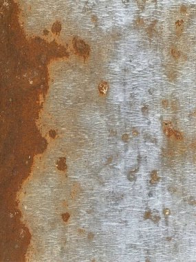 Paslı metal yüzey dokusu. Paslı Arkaplan