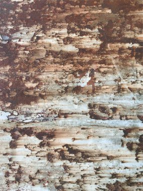 Paslı metal yüzey dokusu. Paslı Arkaplan