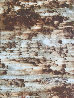 Paslı metal yüzey dokusu. Paslı Arkaplan