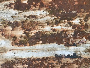 Paslı metal yüzey dokusu. Paslı Arkaplan