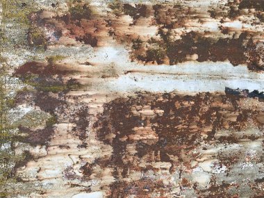 Paslı metal yüzey dokusu. Paslı Arkaplan