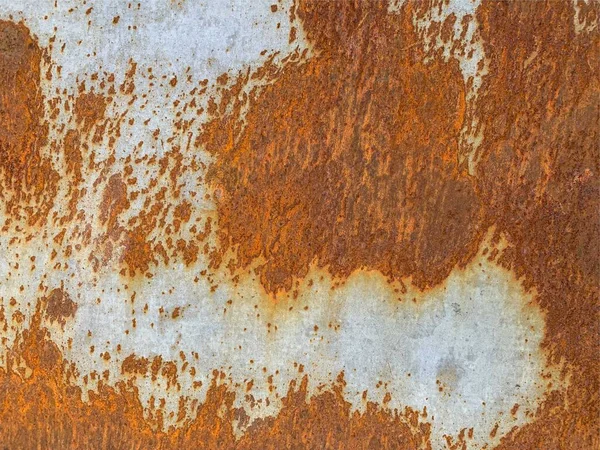 Texture Surface Métallique Rouillée Rusty Fond — Photo