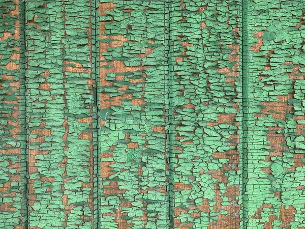 Wooden Wall Weathered Paint Texture — Stock Photo, Image