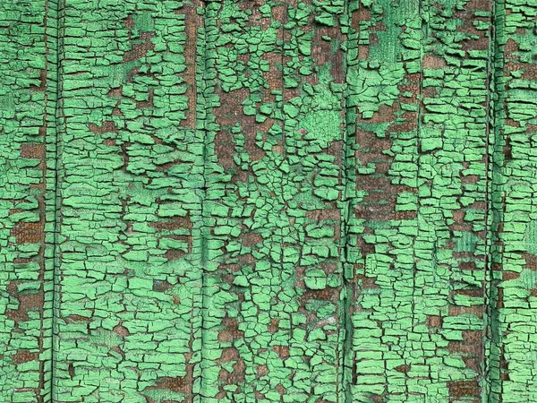Wooden Wall Weathered Paint Texture — стоковое фото