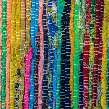 Renkli tekstil halı arka planı. Halı dokusu
