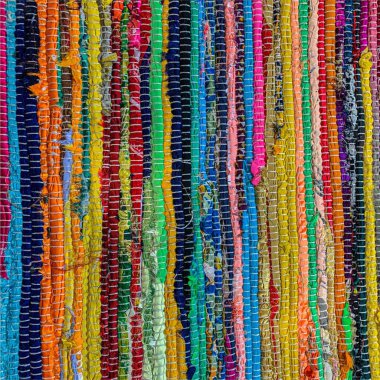 Renkli tekstil halı arka planı. Halı dokusu
