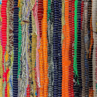 Renkli tekstil halı arka planı. Halı dokusu