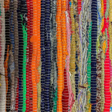 Renkli tekstil halı arka planı. Halı dokusu