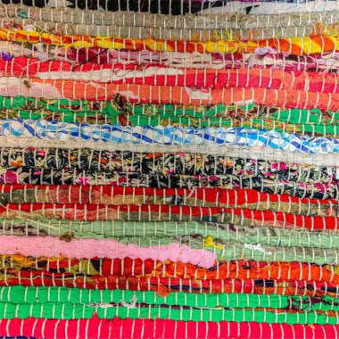 Renkli tekstil halı arka planı. Halı dokusu