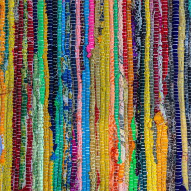 Renkli tekstil halı arka planı. Halı dokusu