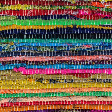 Renkli tekstil halı arka planı. Halı dokusu