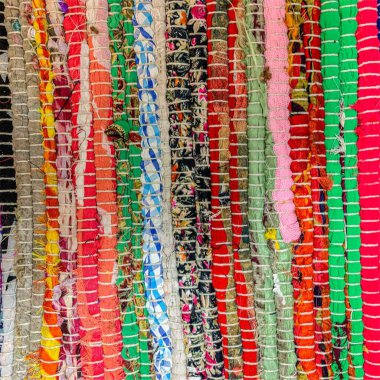 Renkli tekstil halı arka planı. Halı dokusu