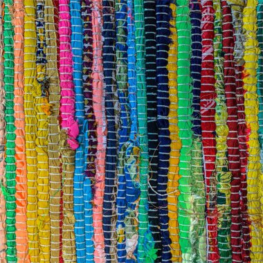 Renkli tekstil halı arka planı. Halı dokusu