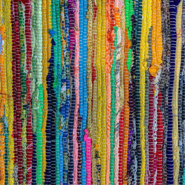 Renkli tekstil halı arka planı. Halı dokusu