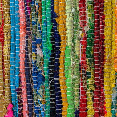 Renkli tekstil halı arka planı. Halı dokusu