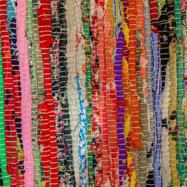 Renkli tekstil halı arka planı. Halı dokusu