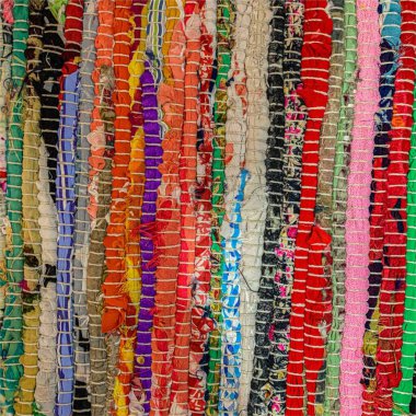 Renkli tekstil halı arka planı. Halı dokusu