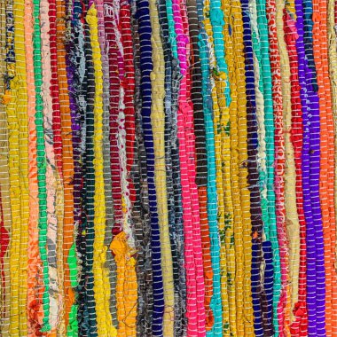 Renkli tekstil halı arka planı. Halı dokusu