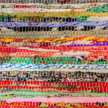 Renkli tekstil halı arka planı. Halı dokusu