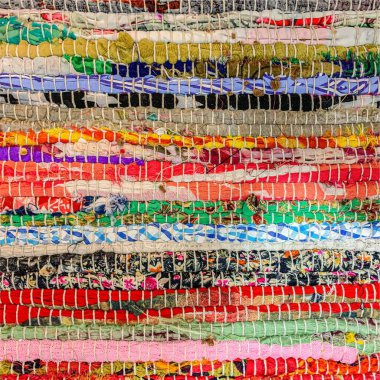 Renkli tekstil halı arka planı. Halı dokusu