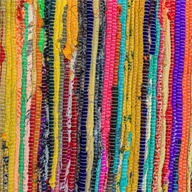 Renkli tekstil halı arka planı. Halı dokusu