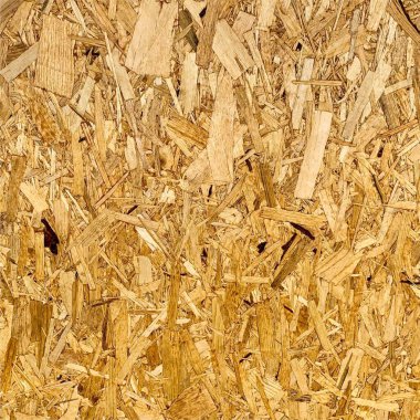 Sıkıştırılmış yonga arka planı. Ahşap zemin. OSB dokusu