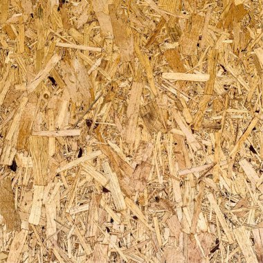 Sıkıştırılmış yonga arka planı. Ahşap zemin. OSB dokusu