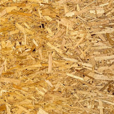 Sıkıştırılmış yonga arka planı. Ahşap zemin. OSB dokusu