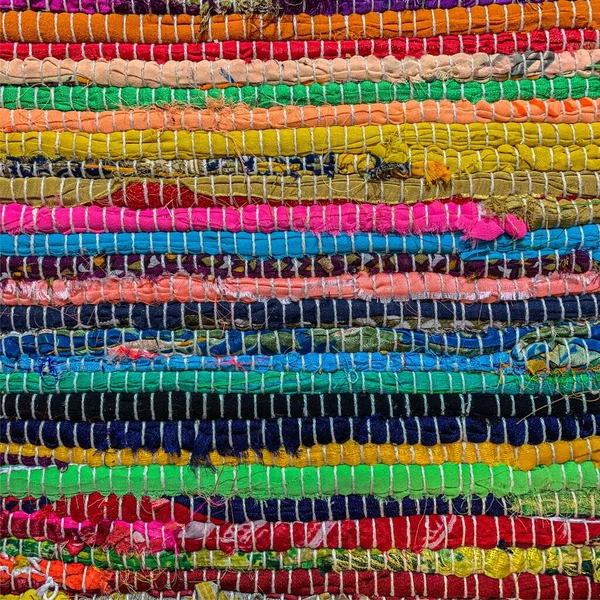 Renkli tekstil halı arka planı. Halı dokusu