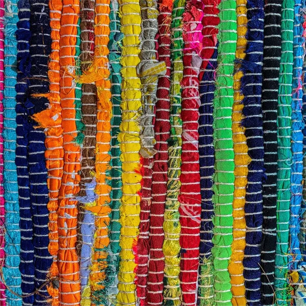 Renkli tekstil halı arka planı. Halı dokusu