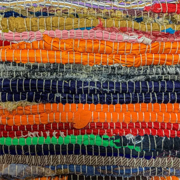 Colored Textile Carpet Background Carpet Texture — Stock Photo, Image
