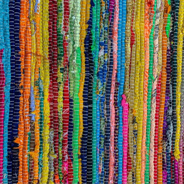 Renkli tekstil halı arka planı. Halı dokusu