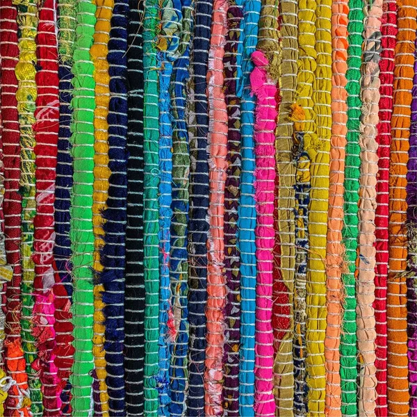 Renkli tekstil halı arka planı. Halı dokusu