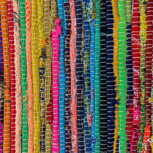 Renkli Tekstil Halı Arka Planı Halı Dokusu — Stok fotoğraf