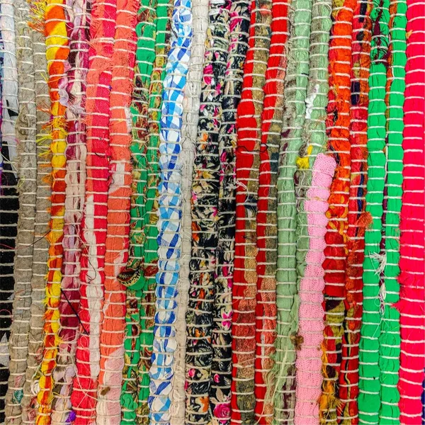 Renkli tekstil halı arka planı. Halı dokusu