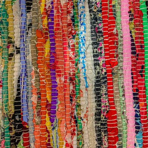 Renkli tekstil halı arka planı. Halı dokusu