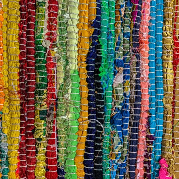 Renkli tekstil halı arka planı. Halı dokusu