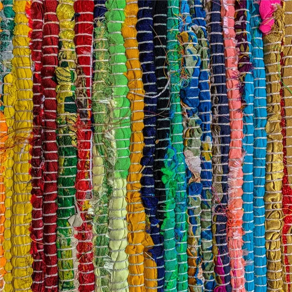 Renkli tekstil halı arka planı. Halı dokusu