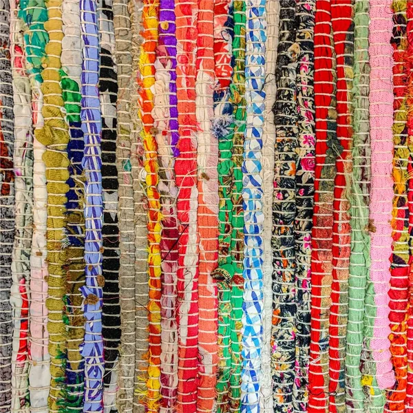 Renkli tekstil halı arka planı. Halı dokusu