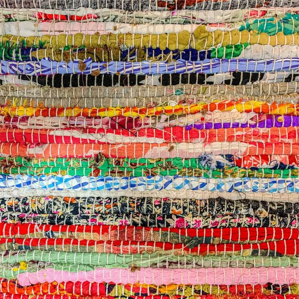 Renkli tekstil halı arka planı. Halı dokusu