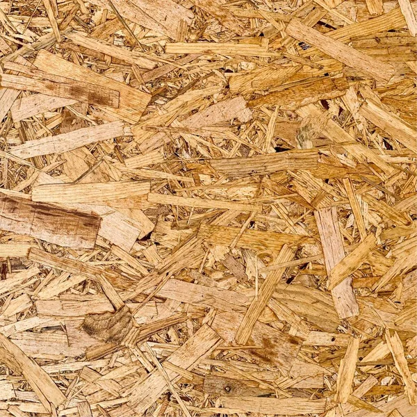 Compressed Chipboard Background Wooden Plank Backdrop Osb Texture — Stockfoto