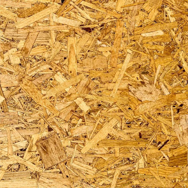 Compressed Chipboard Background Wooden Plank Backdrop Osb Texture — Stock Photo, Image