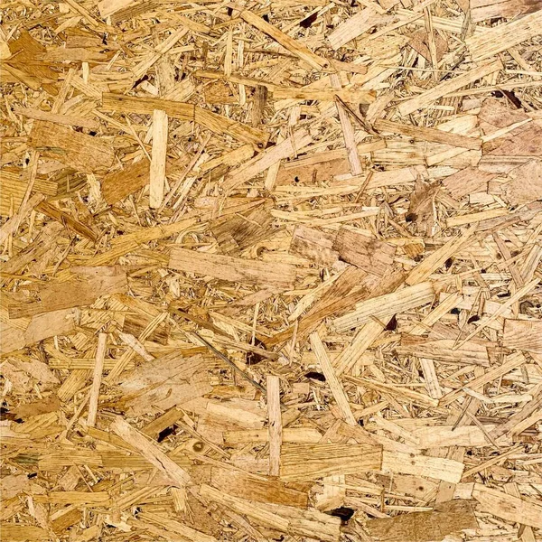 Sıkıştırılmış yonga arka planı. Ahşap zemin. OSB dokusu